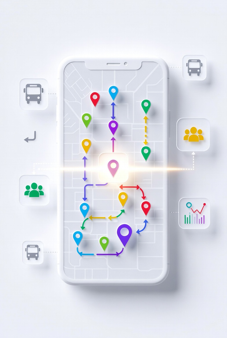 Optimized routing for church visitation